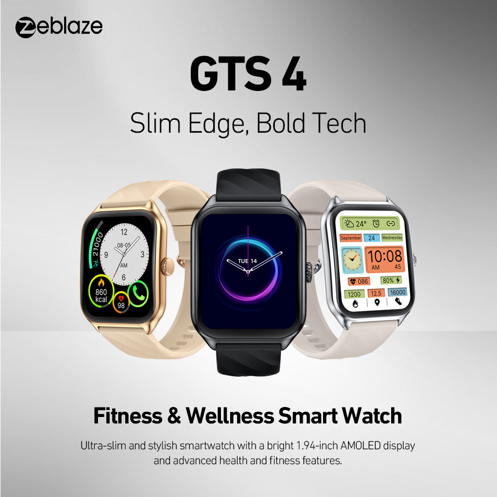 New Zeblaze GTS 4 Voice Callin - Fall Detection Watch review and price