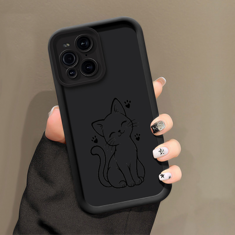 Drawing Sketch Line Cat Phone  - Oppo Find X8 review and price