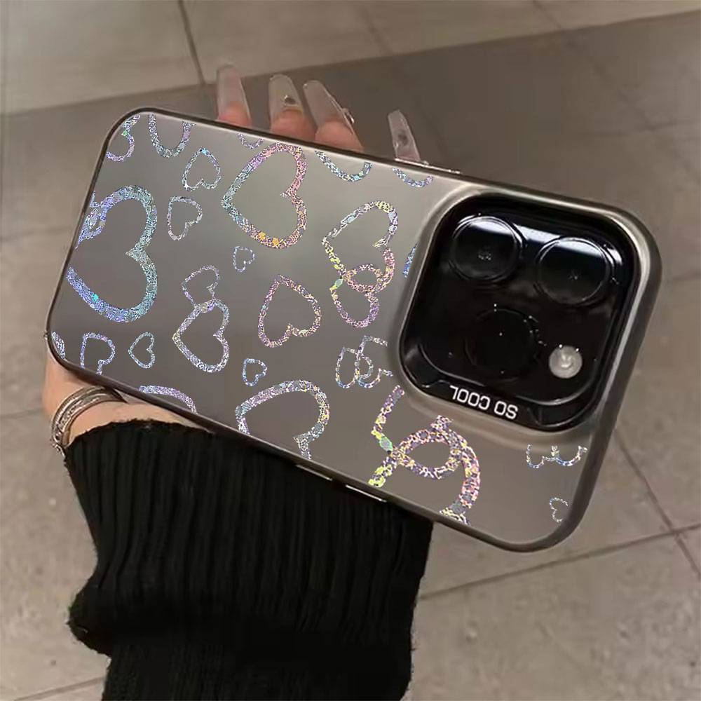 Colorful Heart Print Case For  - Apple Iphone 15 Pro Max review and price