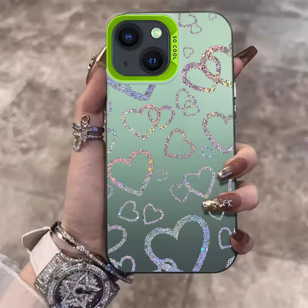 Colorful Heart Print Case For  - Apple Iphone 15 Pro Max review and price