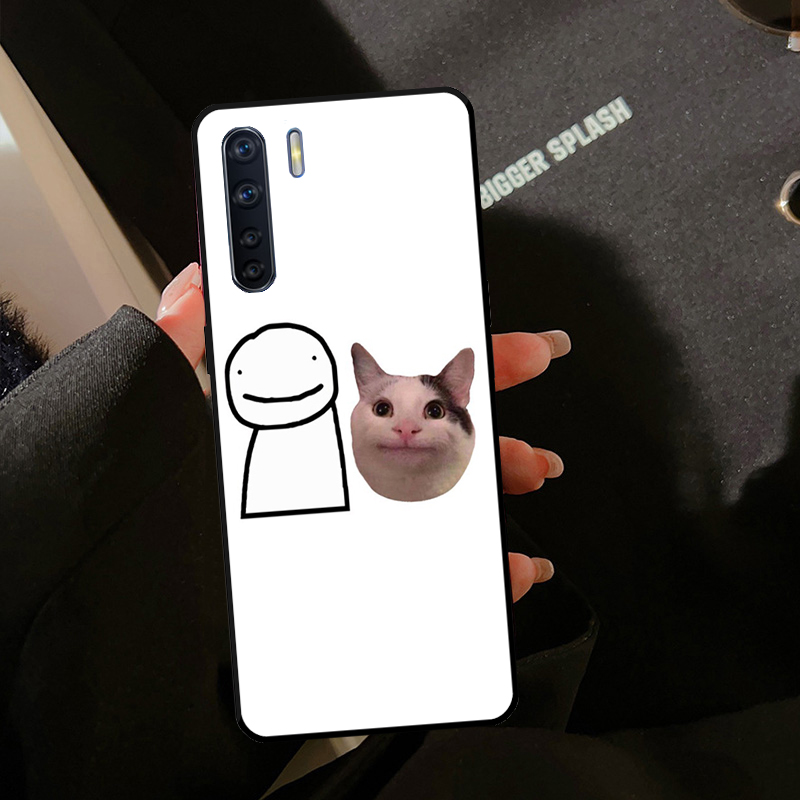 Beluga Cat Meme Face Smiling C - Oppo A78 review and price