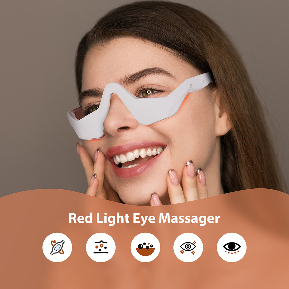 Eye Massager 3D Eyes Relax Mas - Light Therapy Glasses review and price