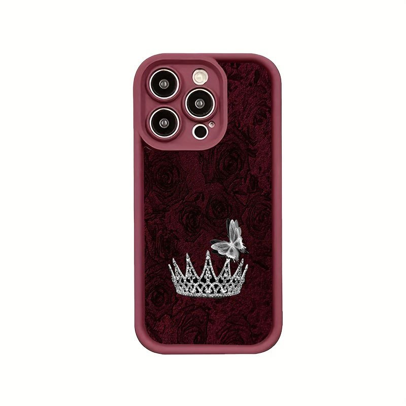Phone Case Red Rose Silver Cro - Apple Iphone 15 Pro Max review and price