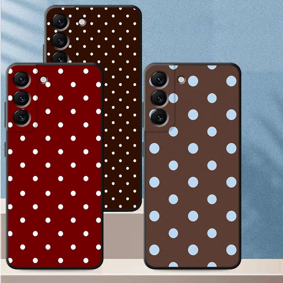Retro Polka Dots Case for Sams - Samsung Galaxy A55 review and price